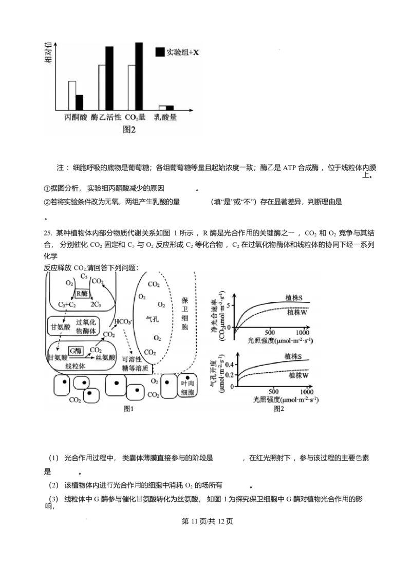 辽宁省辽南协作体2025-2026学年高一上学期期末生物试卷含答案_2024-2025高一（7-7月题库）_2026年1月高一_260122辽宁省辽南协作体2025-2026学年高一上学期期末