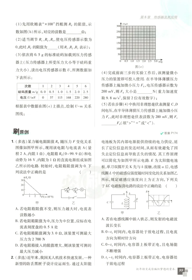 主书_2026版高中必刷题_物理_2026版高中必刷题物理鲁科版_高中必刷题物理选修二LK