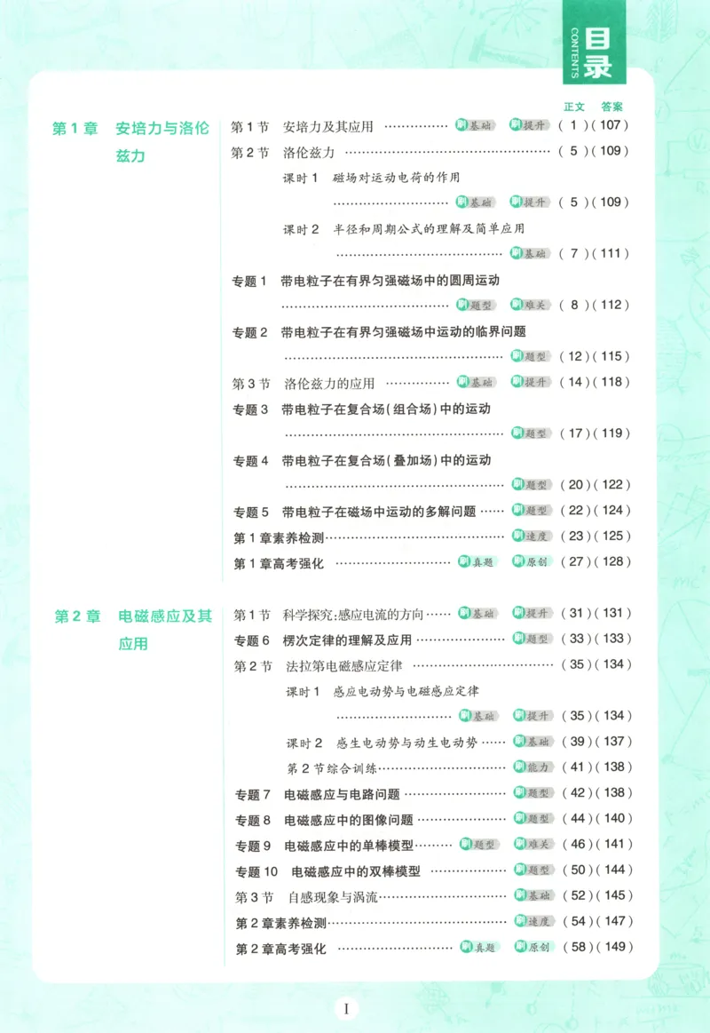 主书_2026版高中必刷题_物理_2026版高中必刷题物理鲁科版_高中必刷题物理选修二LK