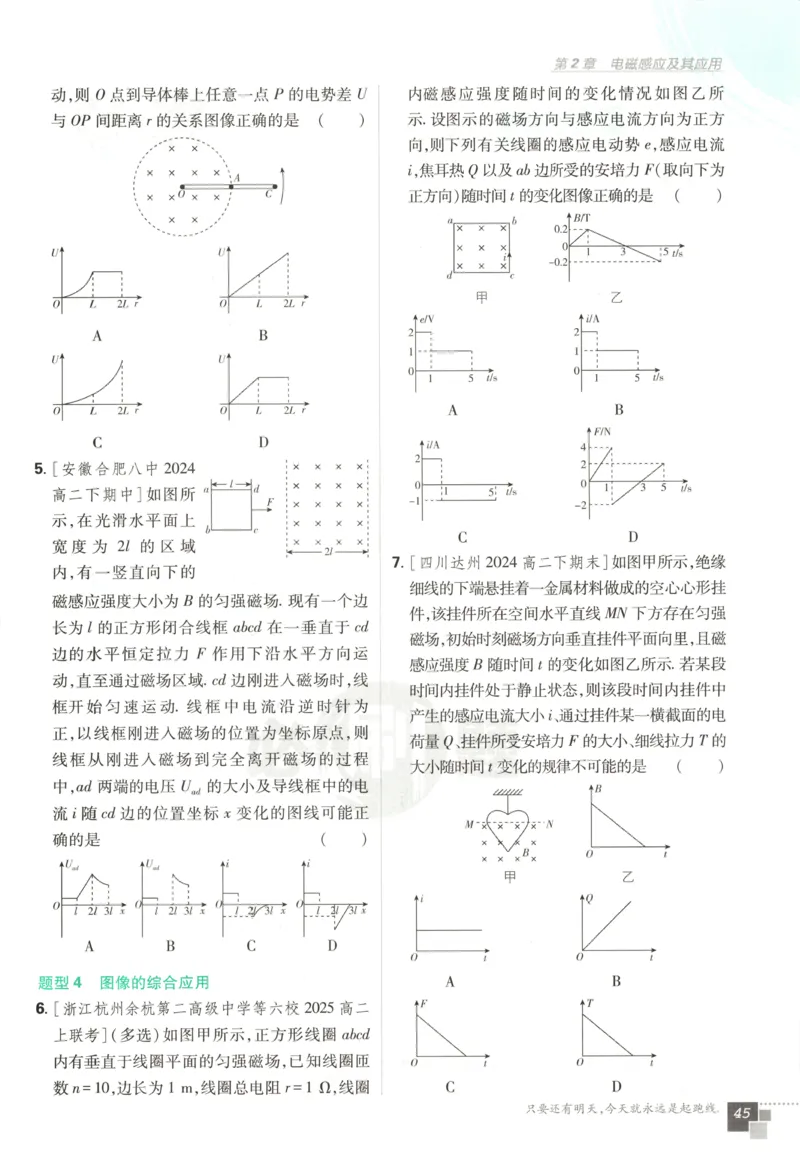 主书_2026版高中必刷题_物理_2026版高中必刷题物理鲁科版_高中必刷题物理选修二LK