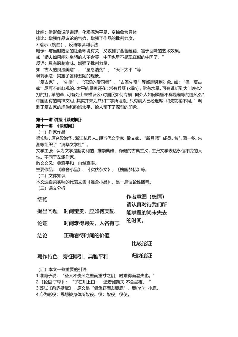大学语文-第十讲至第十四讲_成考本科-所有考试科目-近10年真题和答案+2026备考通关资料大全_大学语文-近10年真题和答案+2026成考本科备考通关资料大全