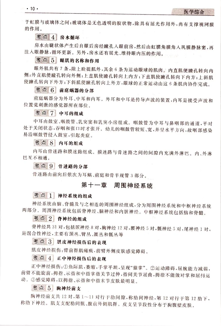 医学综合常考、易考点_成考本科-所有考试科目-近10年真题和答案+2026备考通关资料大全_医学综合-近10年真题和答案+2026成考本科备考通关资料大全