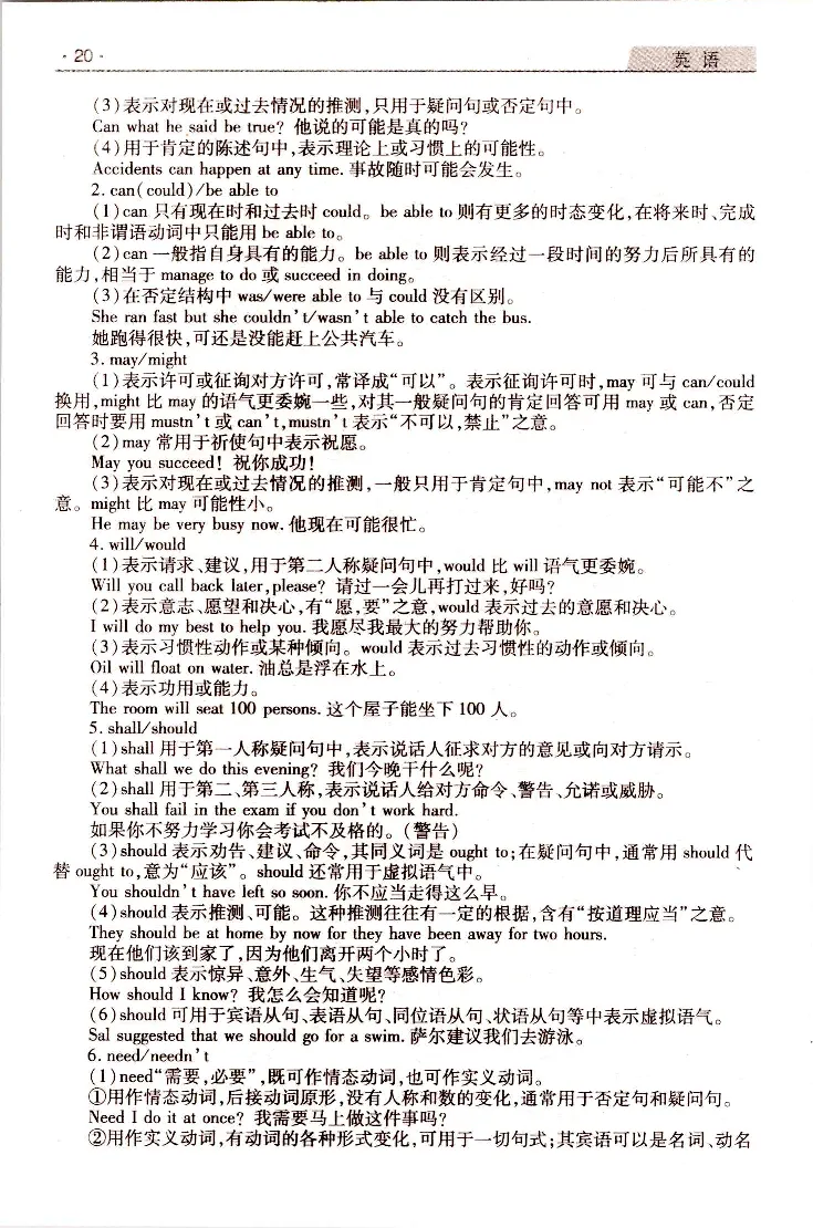 英语常考、易考点_成考本科-所有考试科目-近10年真题和答案+2026备考通关资料大全_英语-近10年真题和答案+2026成考本科备考通关资料大全