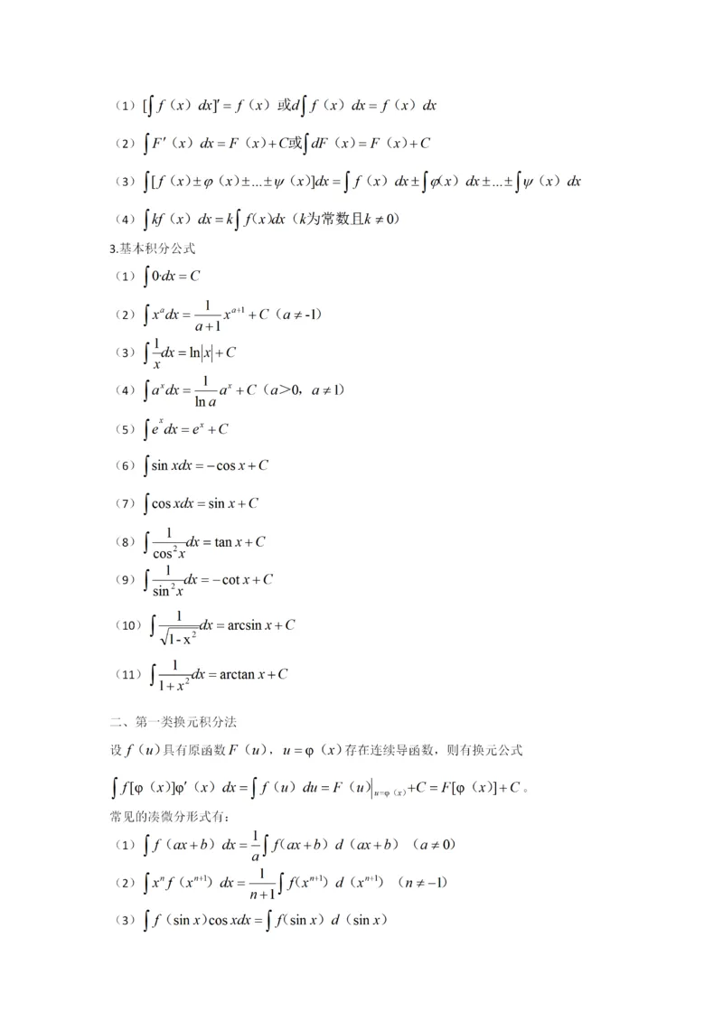 专升本高等数学二知识点汇总_成考本科-所有考试科目-近10年真题和答案+2026备考通关资料大全_高数二-近10年真题和答案+2026成考本科备考通关资料大全