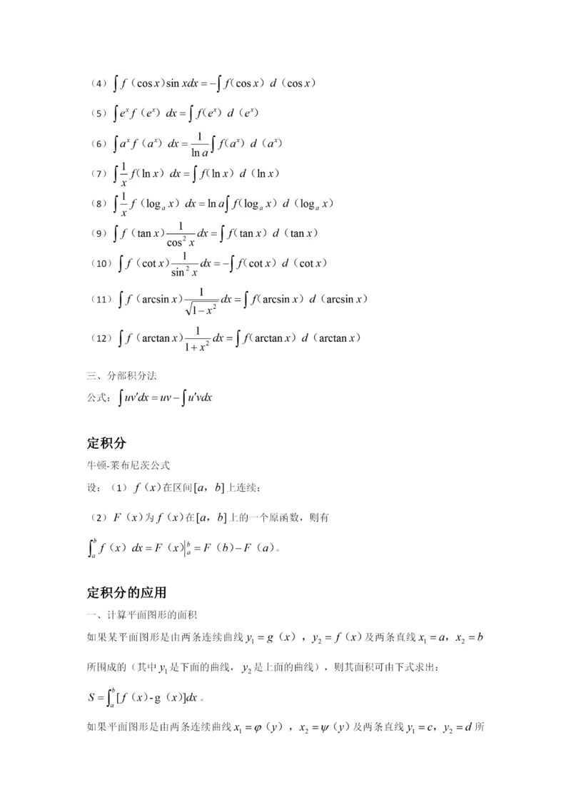 专升本高等数学二知识点汇总_成考本科-所有考试科目-近10年真题和答案+2026备考通关资料大全_高数二-近10年真题和答案+2026成考本科备考通关资料大全