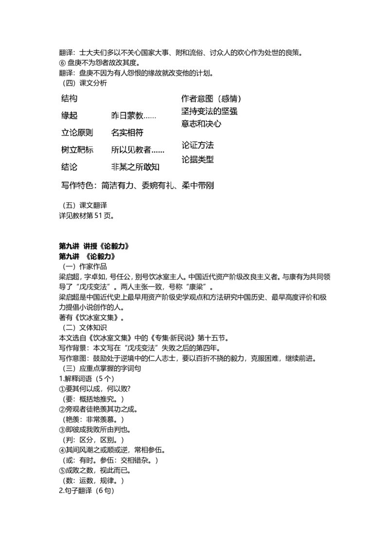 大学语文-第八讲至第九讲_成考本科-所有考试科目-近10年真题和答案+2026备考通关资料大全_大学语文-近10年真题和答案+2026成考本科备考通关资料大全