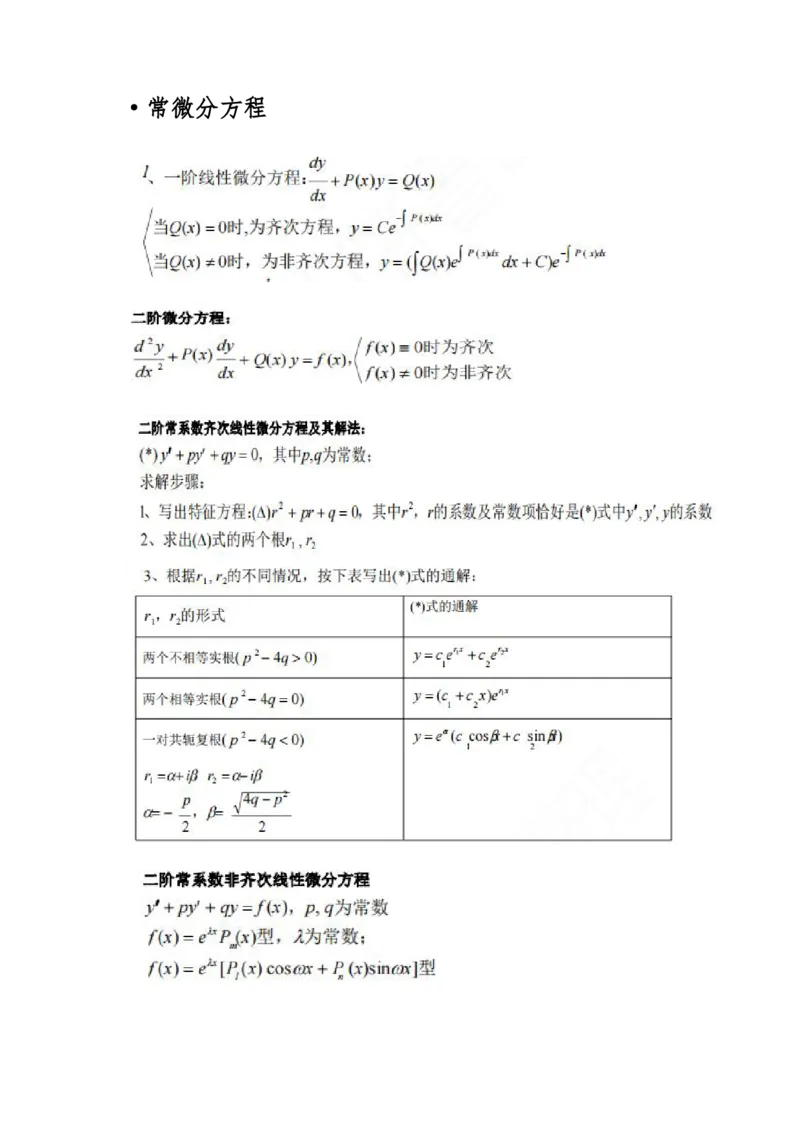 《高数（一）》数学公式_成考本科-所有考试科目-近10年真题和答案+2026备考通关资料大全_高数一-近10年真题和答案+2026成考本科备考通关资料大全