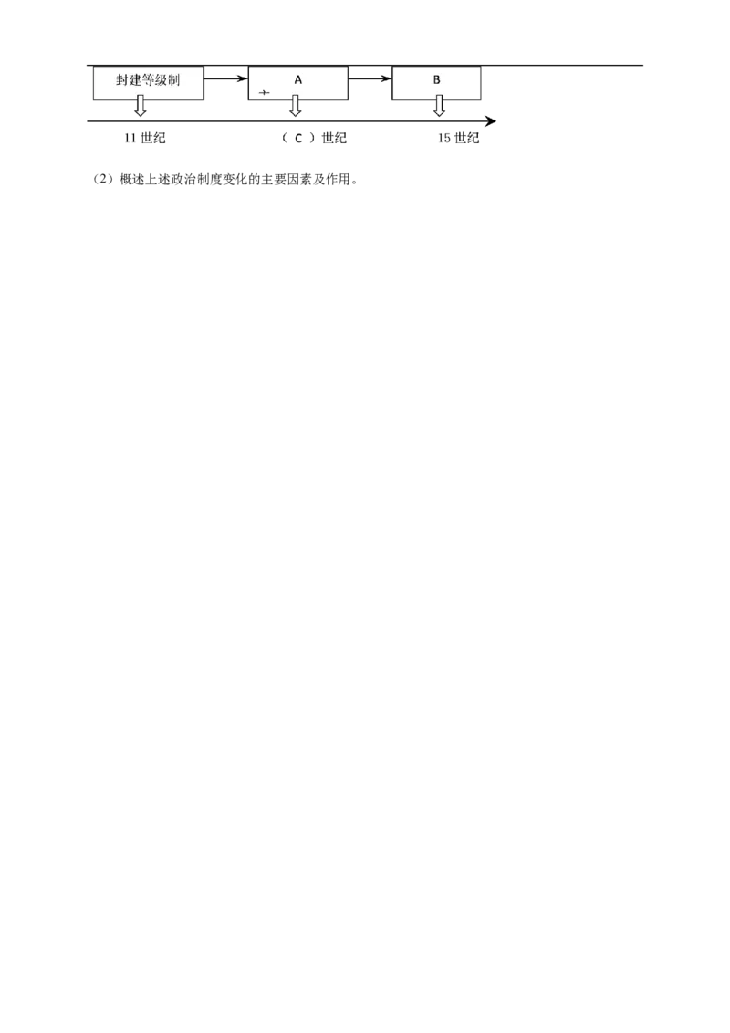 新教材精创第二单元综合测试（2）（原卷版）_E015高中全科试卷_历史试题_必修下_2.同步练习_同步练习第二套_第二单元综合测试（2）-部编版高中历史必修中外历史纲要下