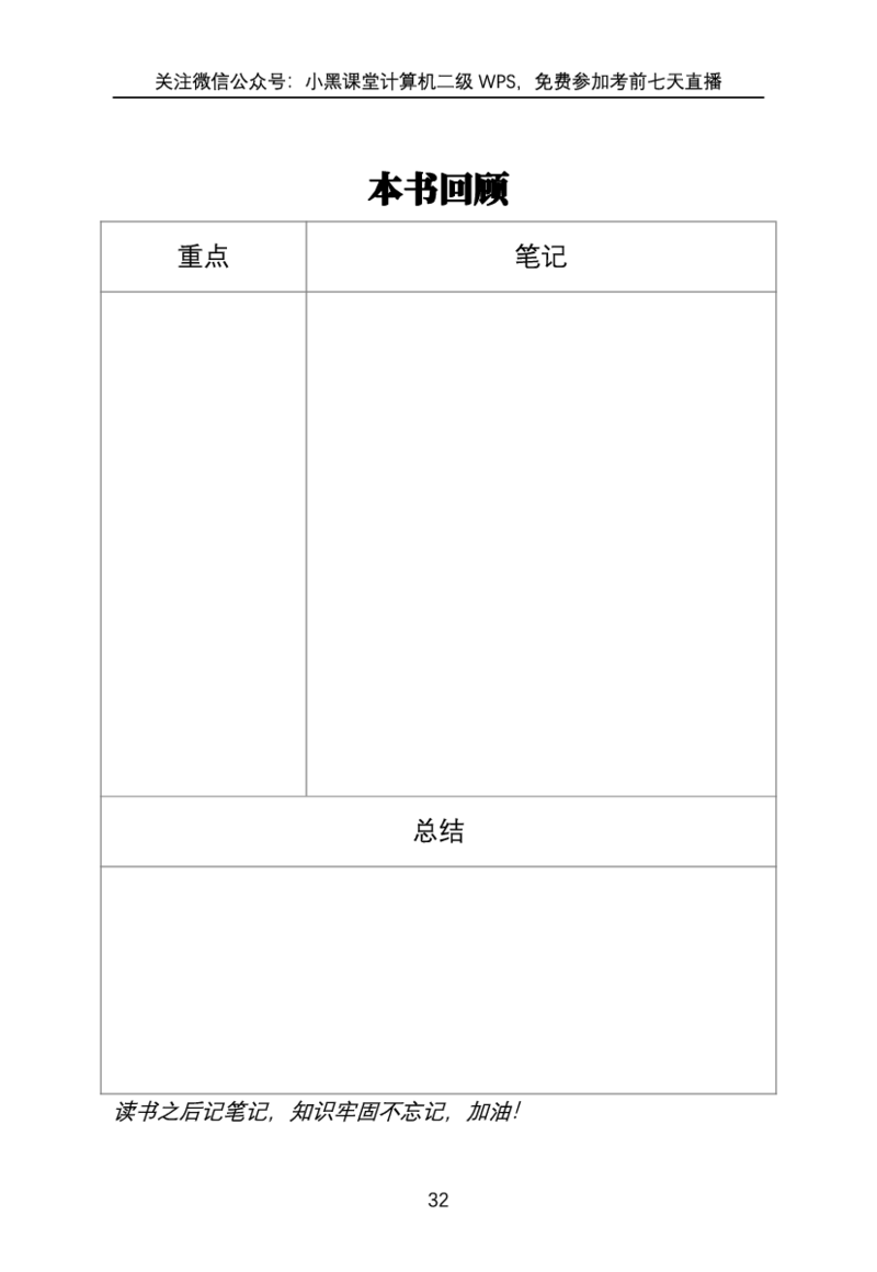 WPS急救手册_计算机二级WPS资料_06讲义