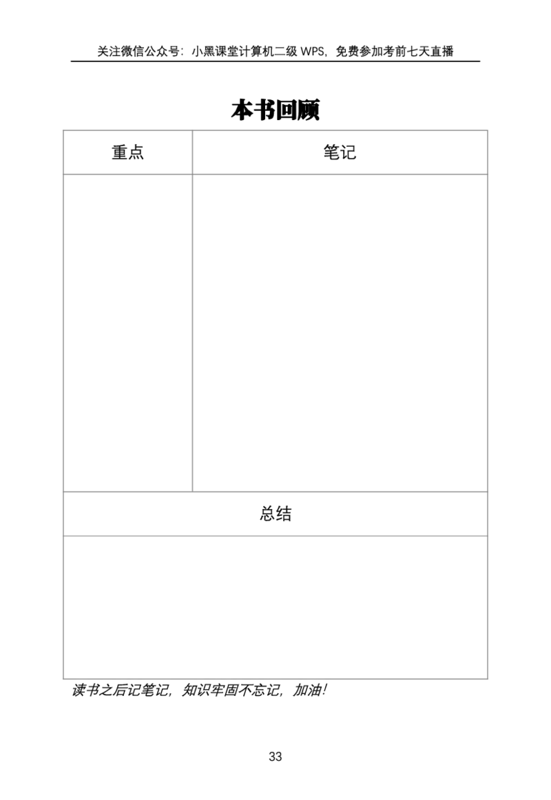 WPS急救手册_计算机二级WPS资料_06讲义