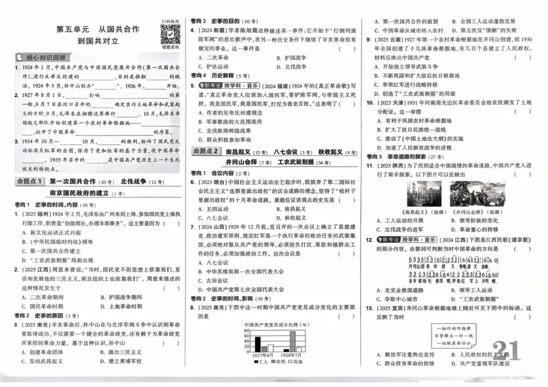 历史_2026万唯系列预习复习_2026版初中《万唯》中考真题分类与新考法（语数外物历道生）_2026万唯中考历史分类与新考法
