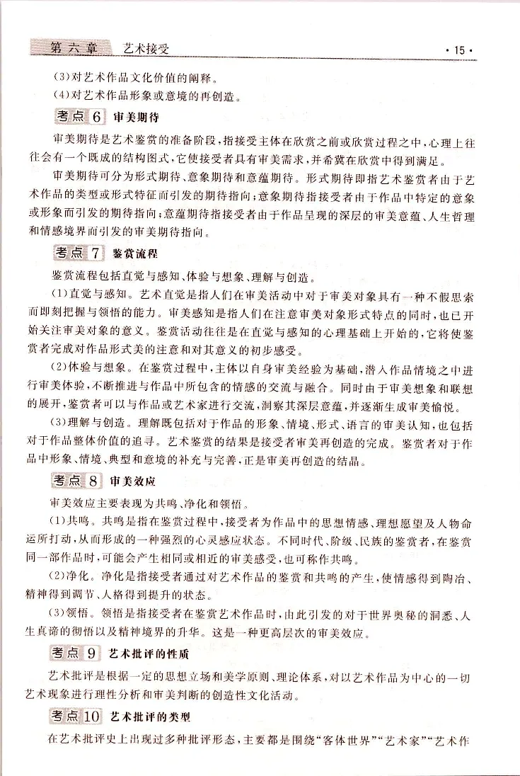 艺术概论常考、易考点_成考本科-所有考试科目-近10年真题和答案+2026备考通关资料大全_艺术概论-近10年真题和答案+2026成考本科备考通关资料大全