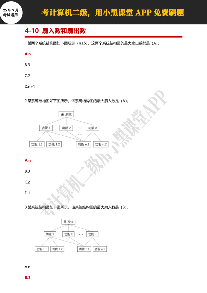 计算机二级WPS精选300道选择题适用于25年9月考试_计算机二级WPS资料_02WPSOffice选择题练习_选择题专题视频与1000+题目