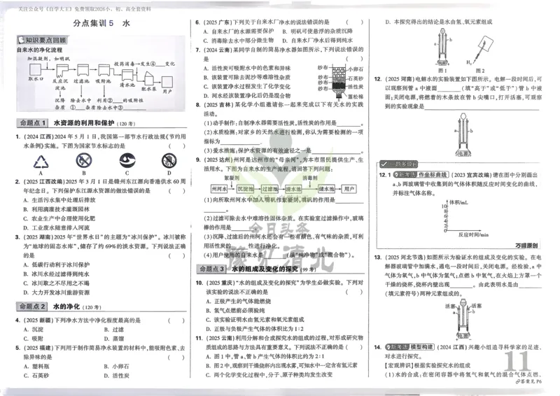 化学_2026万唯系列预习复习_2026版初中《万唯中考真题》分类与新考法（化学地理）_化学