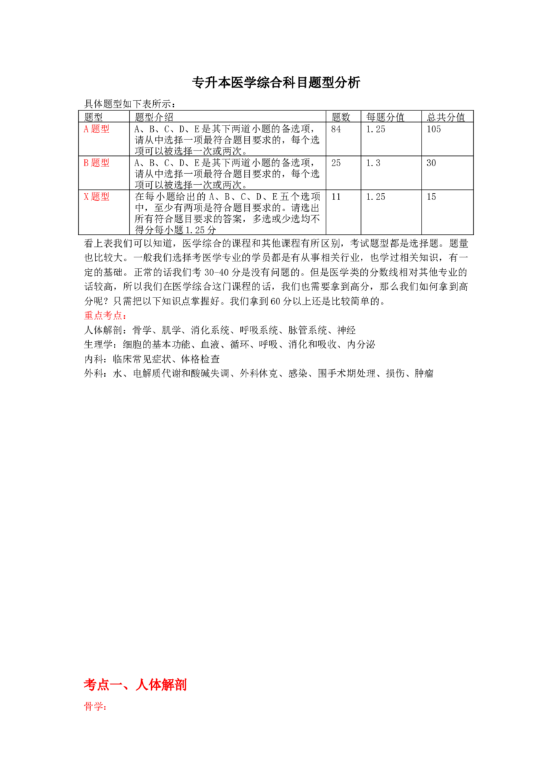 专升本医学综合_成考本科-所有考试科目-近10年真题和答案+2026备考通关资料大全_医学综合-近10年真题和答案+2026成考本科备考通关资料大全