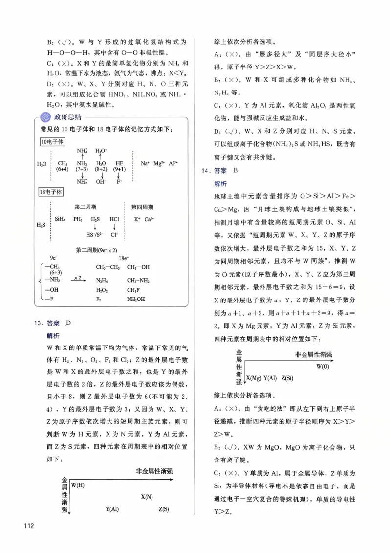 参考答案_2026版李政1000题+冲刺600题（无水印）_李政化学基础1000题_参考答案