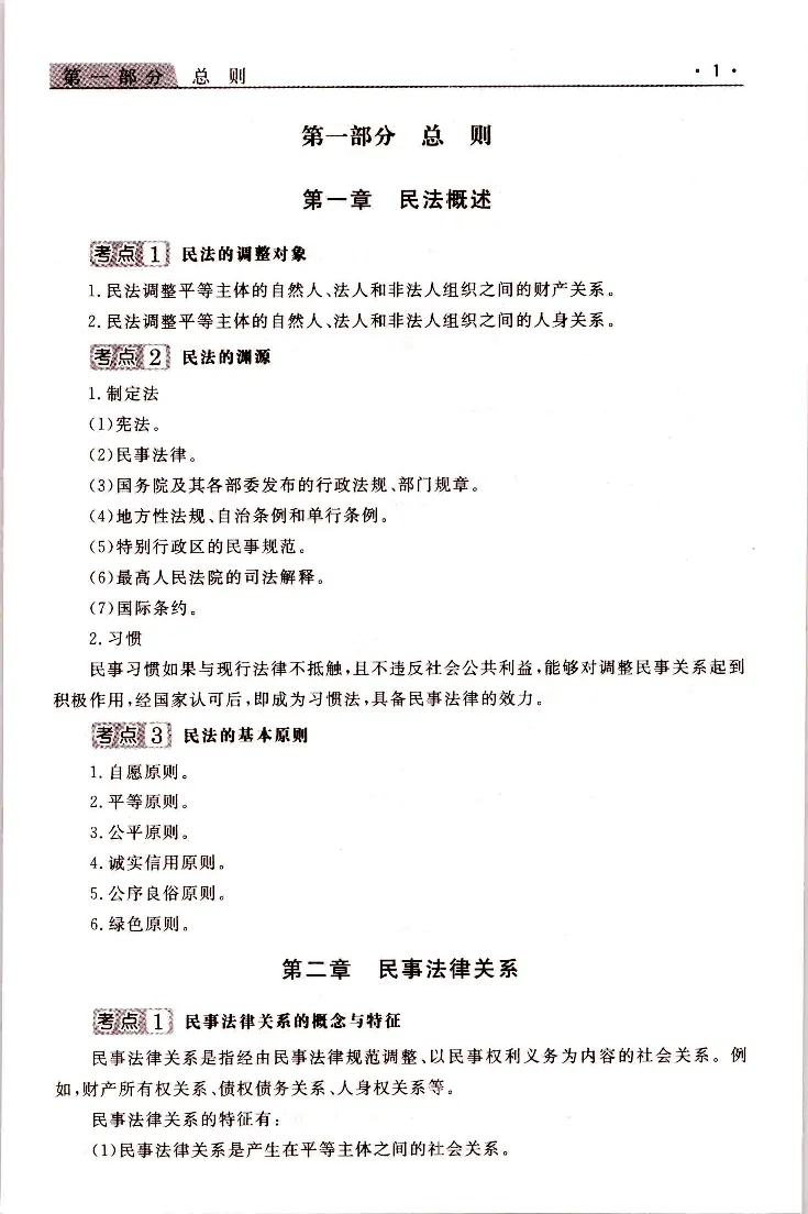 民法常考、易考点_成考本科-所有考试科目-近10年真题和答案+2026备考通关资料大全_民法-近10年真题和答案+2026成考本科备考通关资料大全