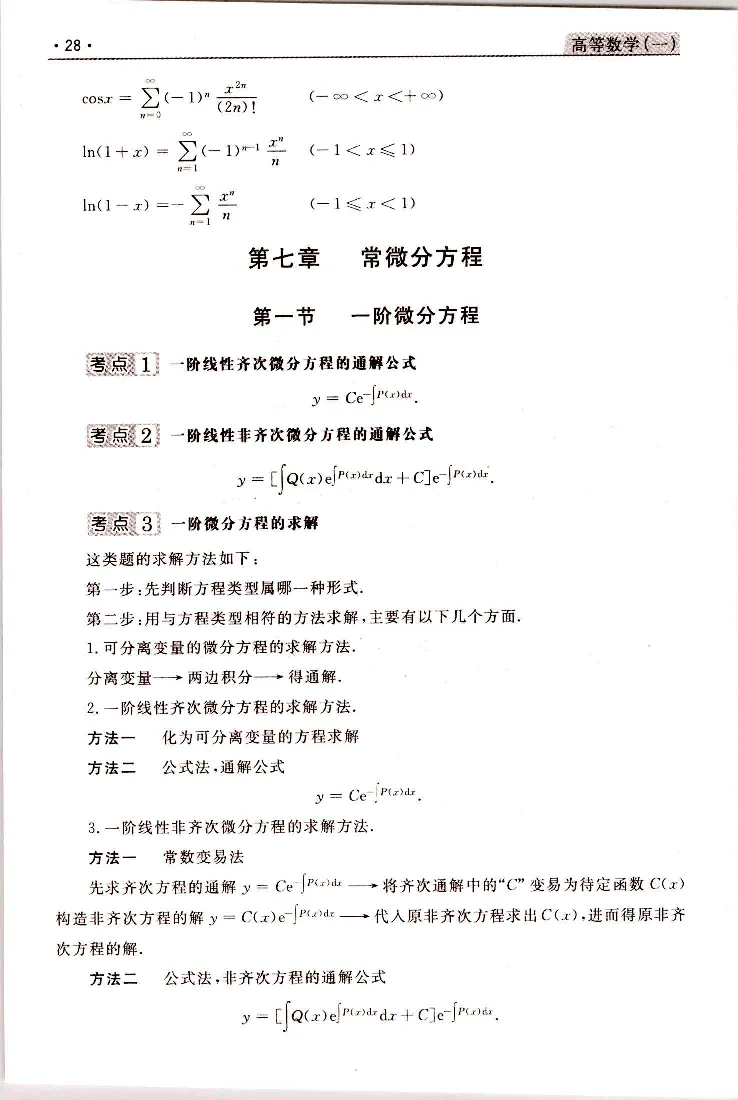 高等数学（一）常考、易考点_成考本科-所有考试科目-近10年真题和答案+2026备考通关资料大全_高数一-近10年真题和答案+2026成考本科备考通关资料大全