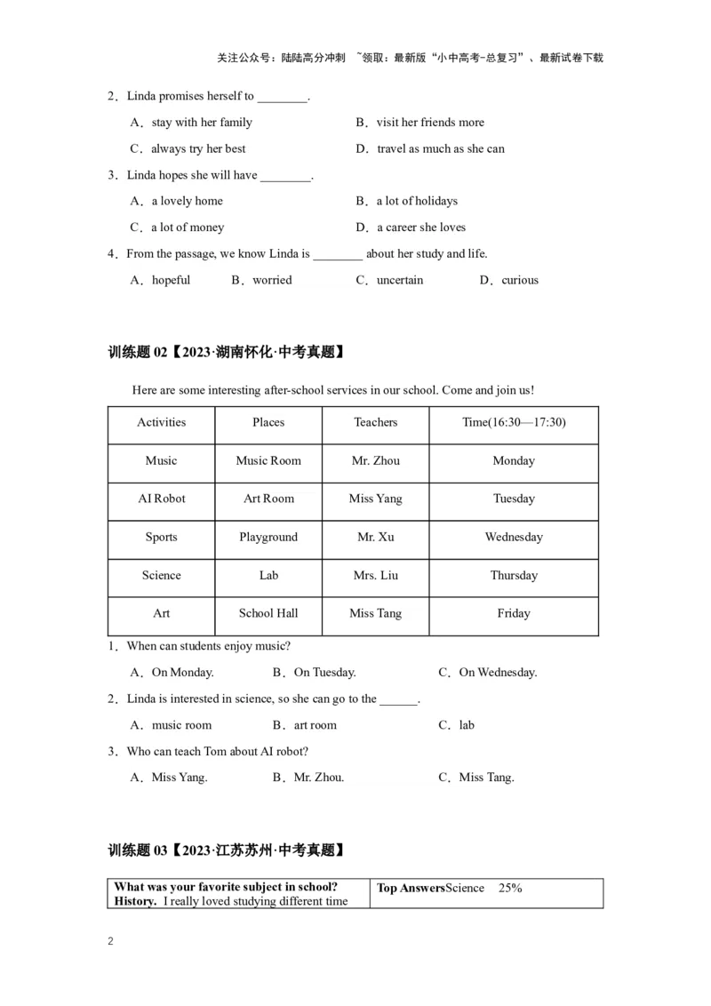 2024年中考英语压轴专题训练-专题08阅读理解-应用文专练(含答案)_02中考总复习（2026版更新中）_03-英语-中考总复习_2024年中考复习资料_专项复习资料_2024年中考英语压轴专题训练
