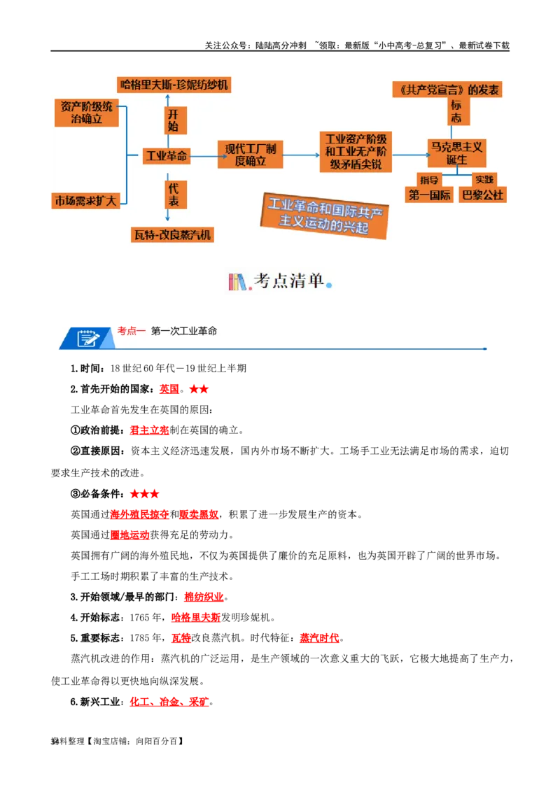 05九上历史知识清单-口袋书2024年中考历史一轮复习知识清单_02中考总复习（2026版更新中）_06-历史-中考总复习_2024年中考复习资料_一轮复习
