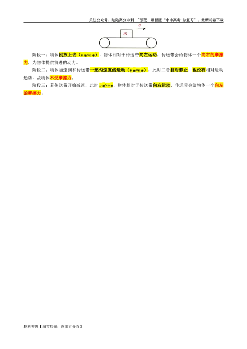 16.&ldquo;摩擦力综合&rdquo;-2024年中考物理重难点突破及题类归类总复习_02中考总复习（2026版更新中）_04-物理-中考总复习_2024年中考复习资料_专项复习资料_2024年中考物理复习辅导系列