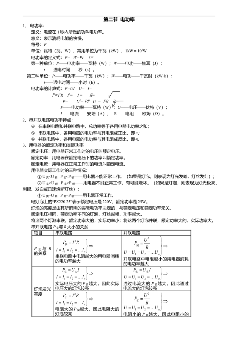 04初中物理知识点归纳汇总_江苏省中考_江苏省中考历年真题_南京中考历年真题_04南京中考物理（2008年-2023年）