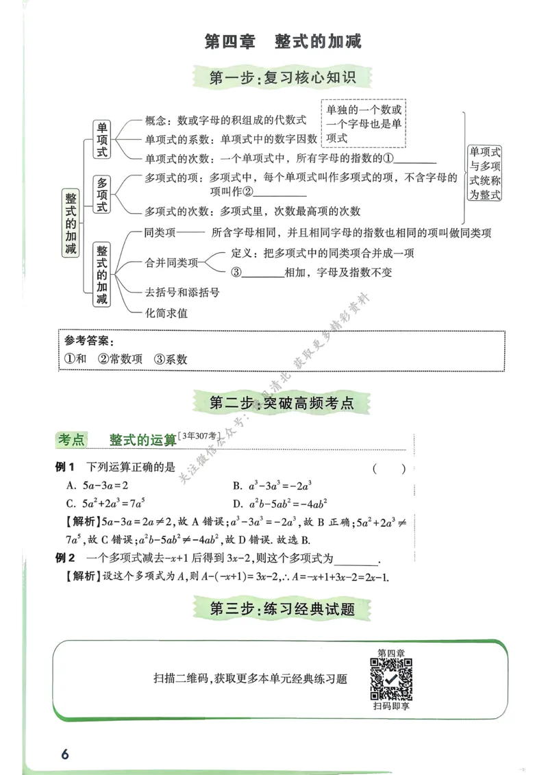 数学高频考点考前突破_万唯中考《初中中考训练方案&middot;2026版(全九科)》