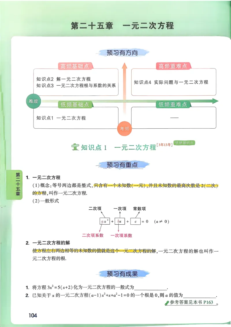 数学高频考点考前突破_万唯中考《初中中考训练方案&middot;2026版(全九科)》