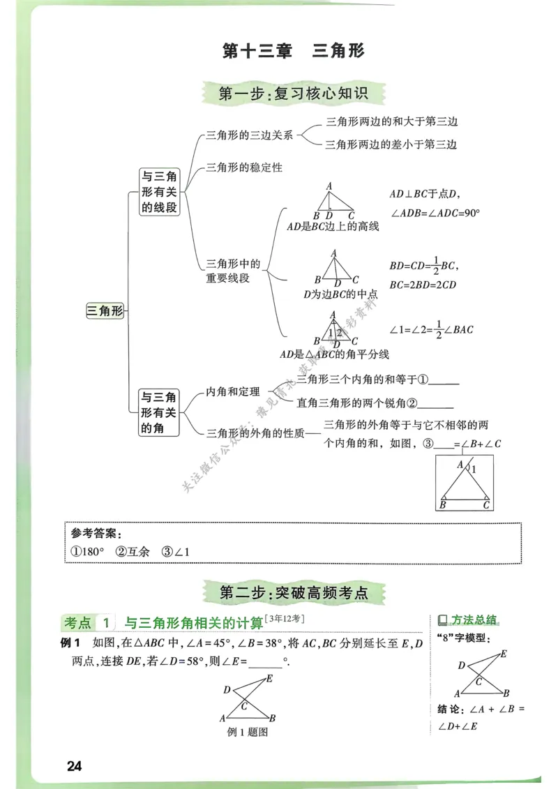 数学高频考点考前突破_万唯中考《初中中考训练方案&middot;2026版(全九科)》