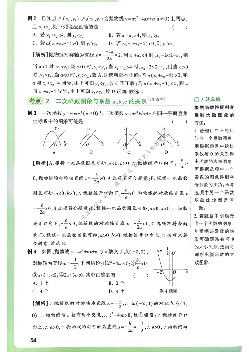 数学高频考点考前突破_万唯中考《初中中考训练方案&middot;2026版(全九科)》