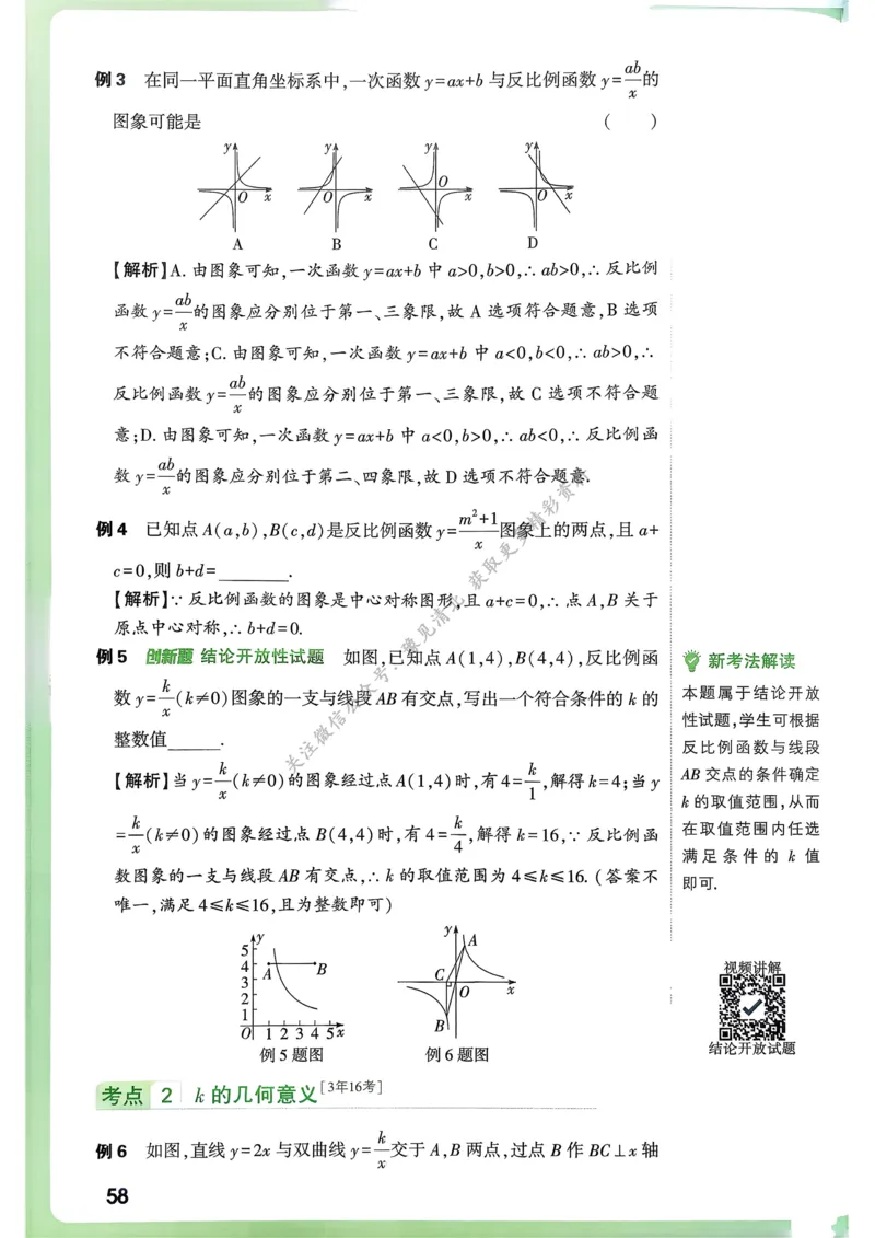 数学高频考点考前突破_万唯中考《初中中考训练方案&middot;2026版(全九科)》