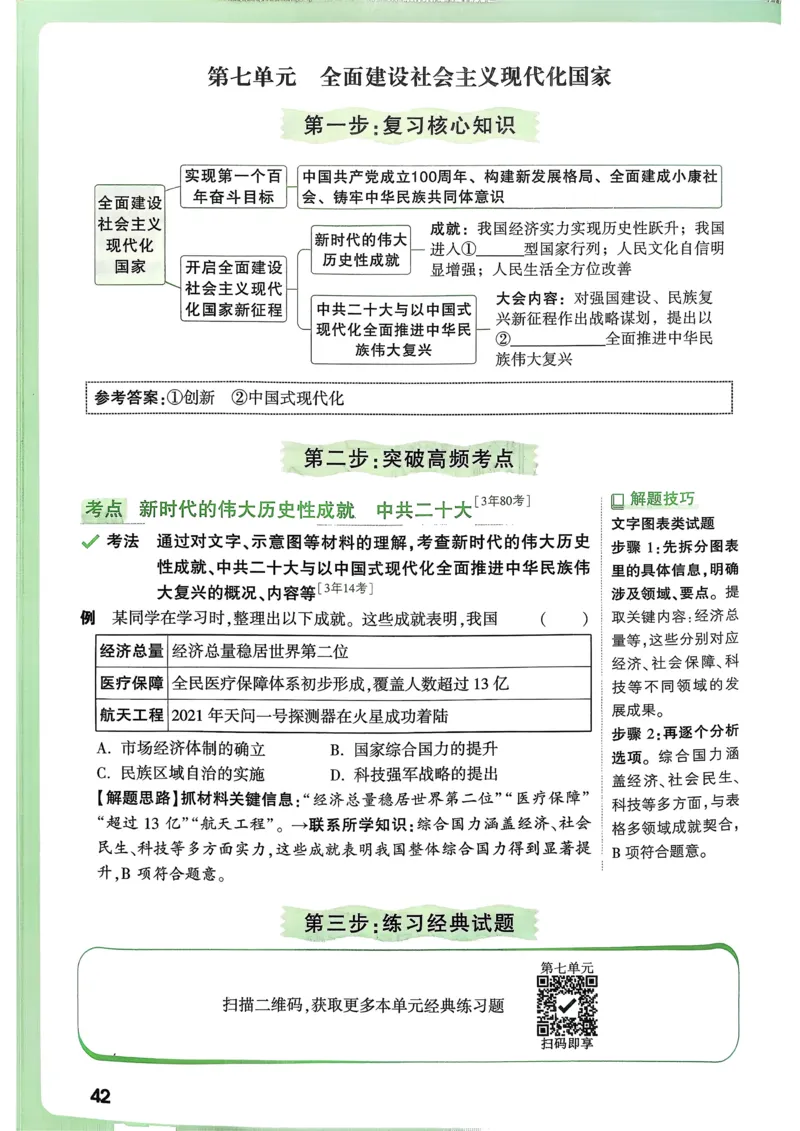 历史高频考点考前突破_万唯中考《初中中考训练方案&middot;2026版(全九科)》