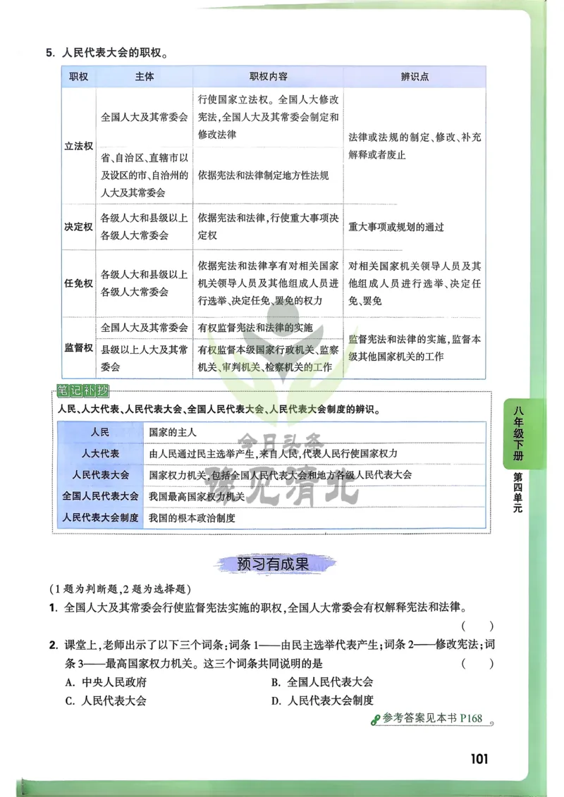 道法高频考点考前突破_万唯中考《初中中考训练方案&middot;2026版(全九科)》