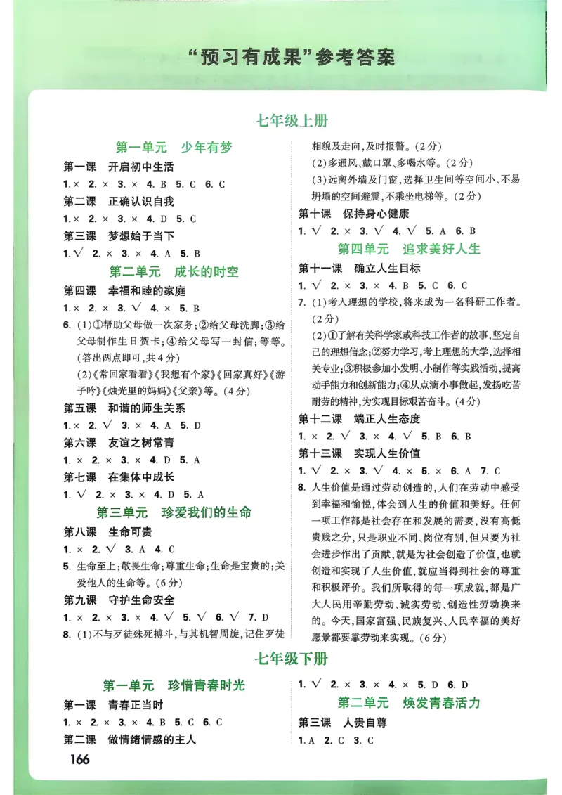 道法高频考点考前突破_万唯中考《初中中考训练方案&middot;2026版(全九科)》