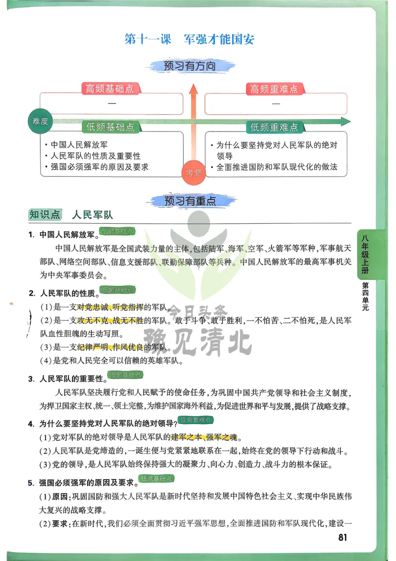 道法高频考点考前突破_万唯中考《初中中考训练方案&middot;2026版(全九科)》