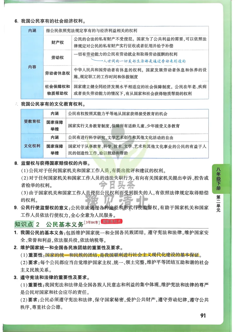 道法高频考点考前突破_万唯中考《初中中考训练方案&middot;2026版(全九科)》