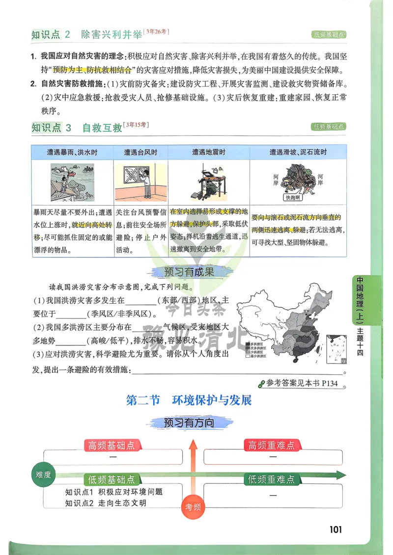 地理高频考点考前突破_万唯中考《初中中考训练方案&middot;2026版(全九科)》