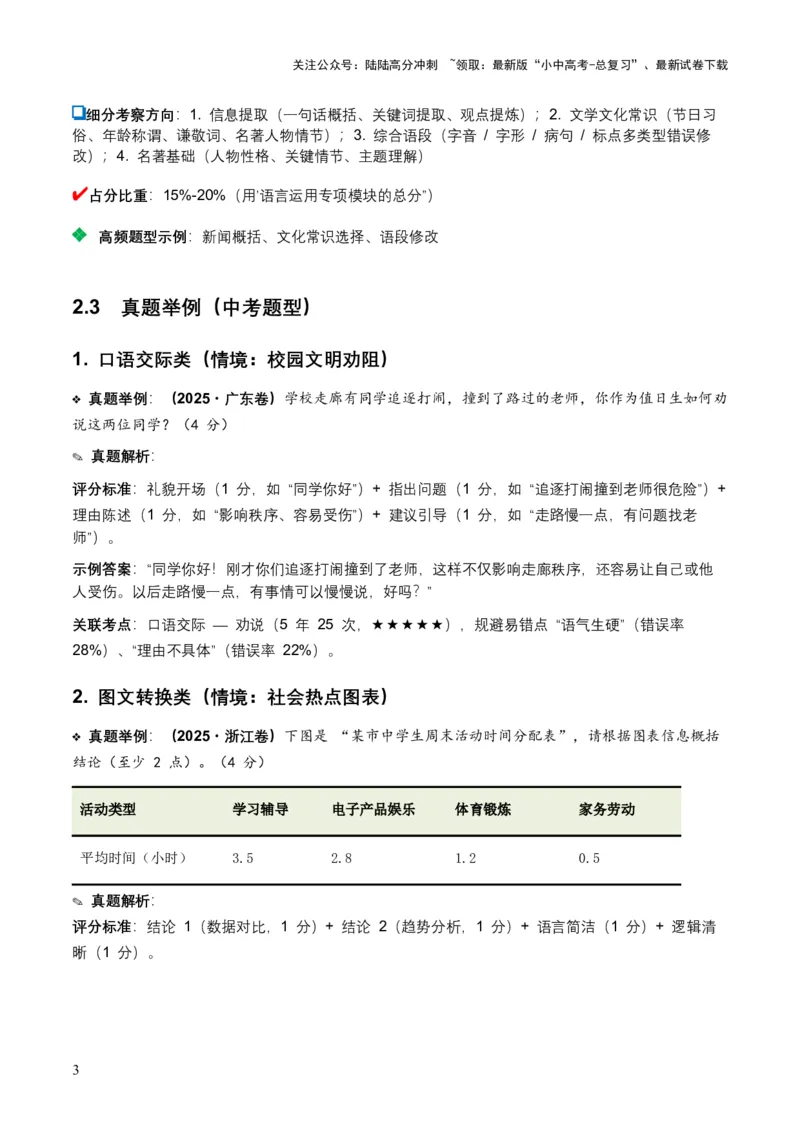 2026年全国中考语文一轮复习讲义：语言运用（全国适用）（含答案解析）_02中考总复习（2026版更新中）_01-语文-中考总复习_2026年中考复习（更新中）_2026年全国中考语文一轮复习讲义
