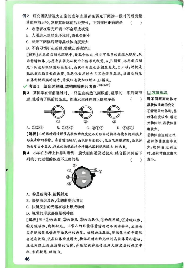 生物高频考点考前突破_万唯中考《初中中考训练方案&middot;2026版(全九科)》