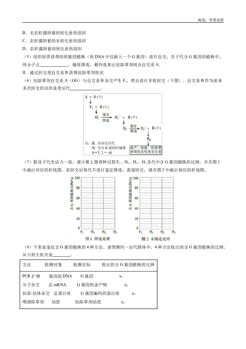 专题25基因工程-好题汇编十年（2015-2024）高考生物真题分类汇编（全国通用）（原卷版）_生物真题汇总_十年（2014-2024）高考生物真题分项汇编（全国通用）