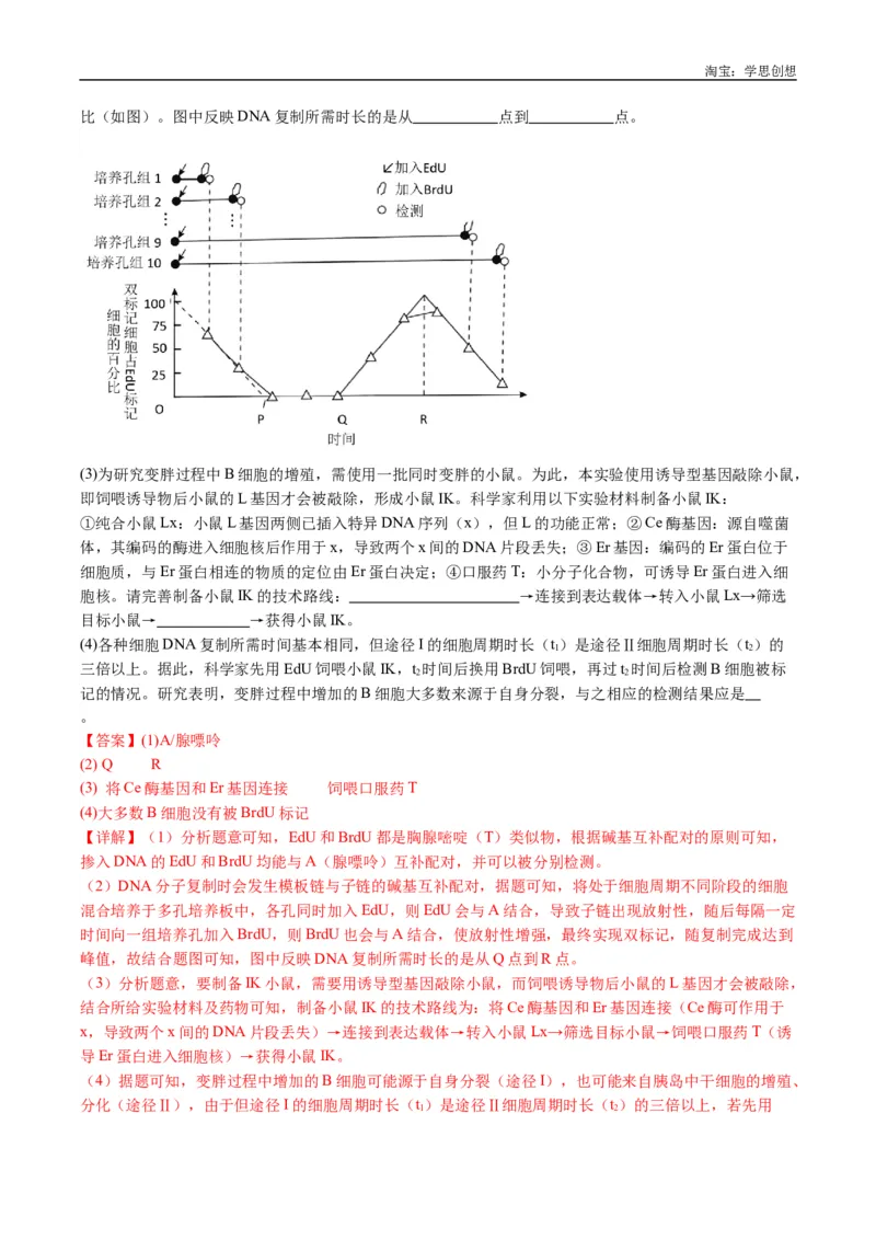 专题25基因工程-好题汇编十年（2015-2024）高考生物真题分类汇编（全国通用）（解析版）_生物真题汇总_十年（2014-2024）高考生物真题分项汇编（全国通用）