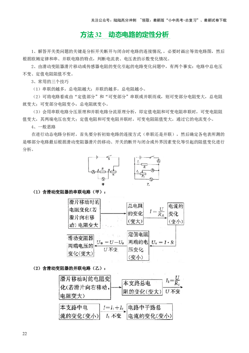 2025年中考物理解题技巧归纳总结-2025年中考物理二轮复习（全国通用）_02中考总复习（2026版更新中）_04-物理-中考总复习_2025年中考复习资料_2025中考二轮课件ppt+讲义+练习物理_讲义+练习