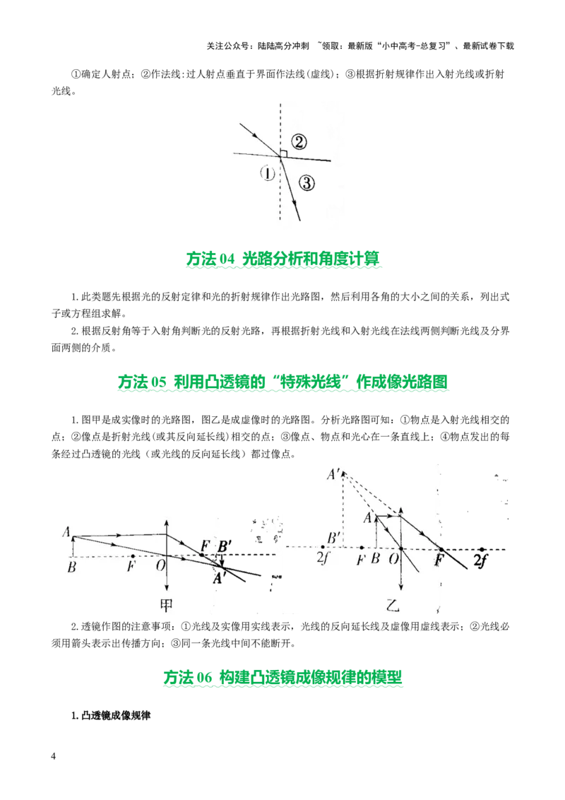 2025年中考物理解题技巧归纳总结-2025年中考物理二轮复习（全国通用）_02中考总复习（2026版更新中）_04-物理-中考总复习_2025年中考复习资料_2025中考二轮课件ppt+讲义+练习物理_讲义+练习