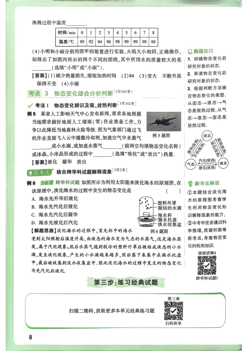 物理高频考点考前突破_万唯中考《初中中考训练方案&middot;2026版(全九科)》
