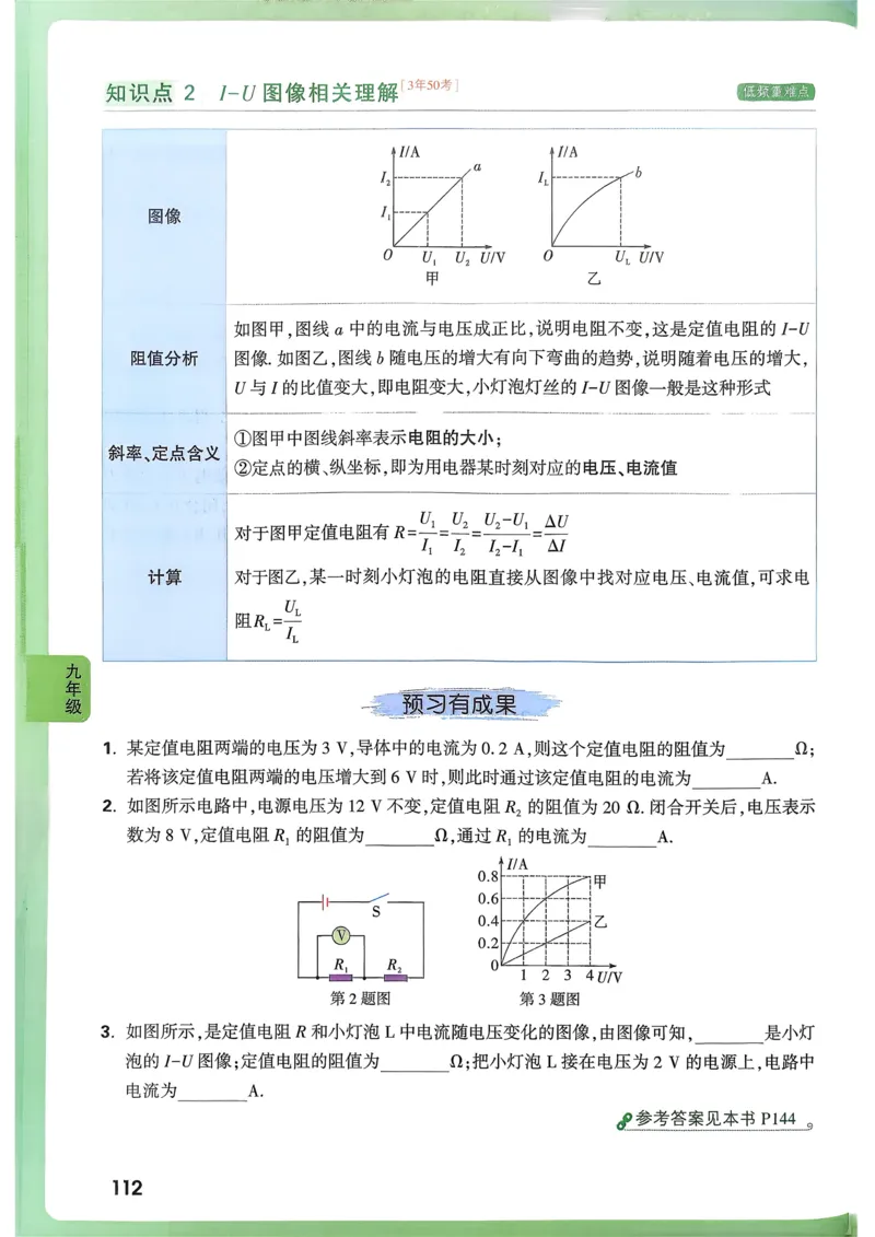 物理高频考点考前突破_万唯中考《初中中考训练方案&middot;2026版(全九科)》