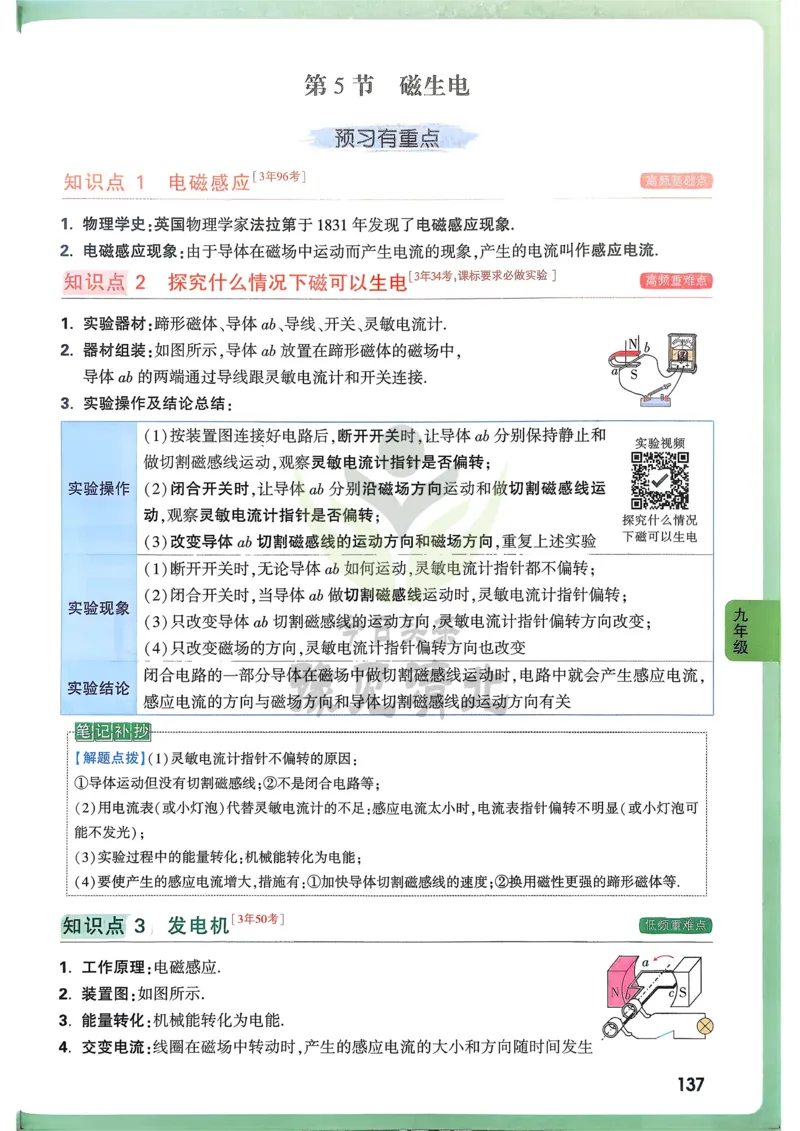 物理高频考点考前突破_万唯中考《初中中考训练方案&middot;2026版(全九科)》