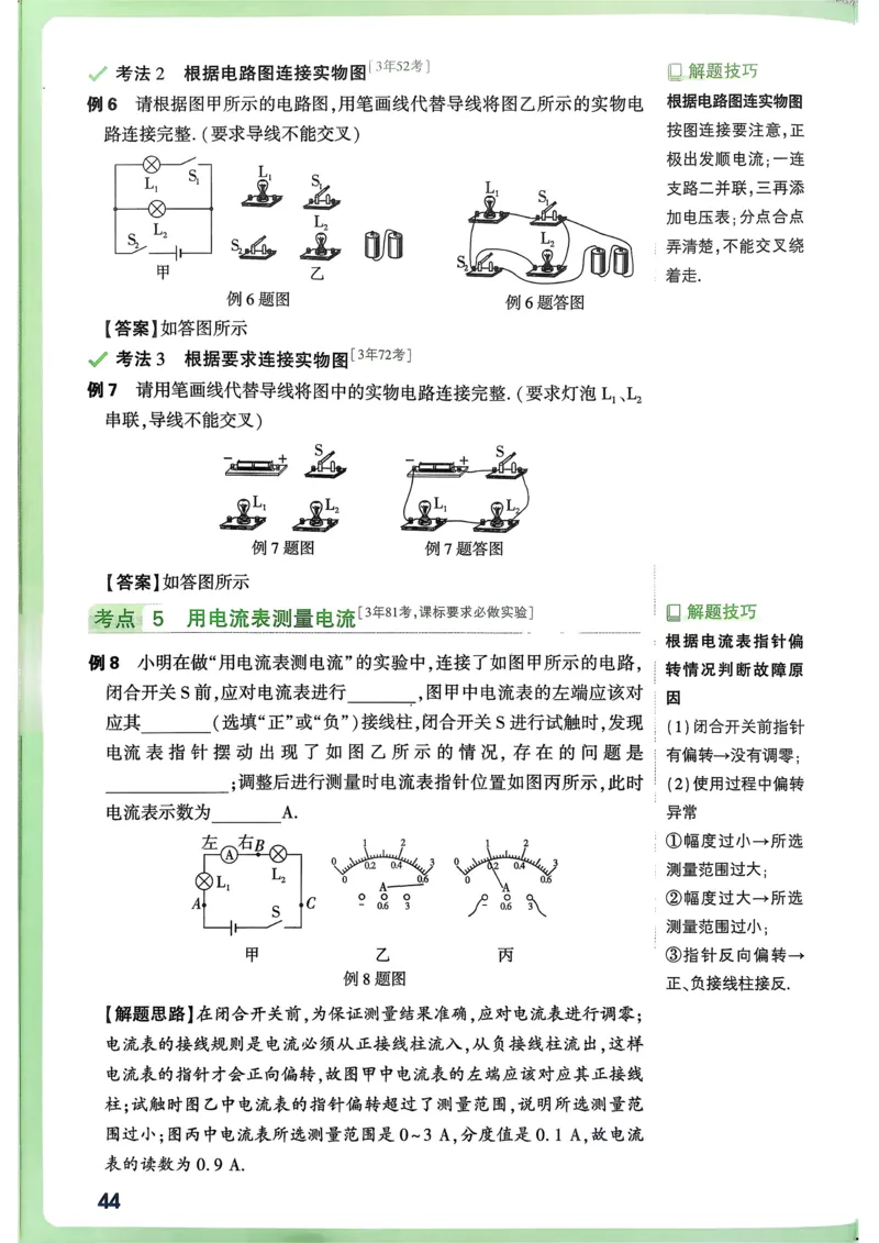 物理高频考点考前突破_万唯中考《初中中考训练方案&middot;2026版(全九科)》