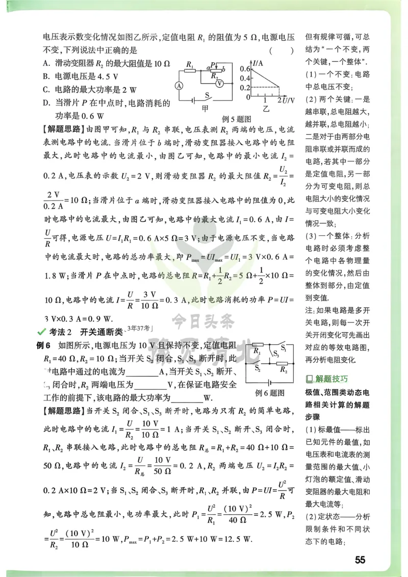 物理高频考点考前突破_万唯中考《初中中考训练方案&middot;2026版(全九科)》