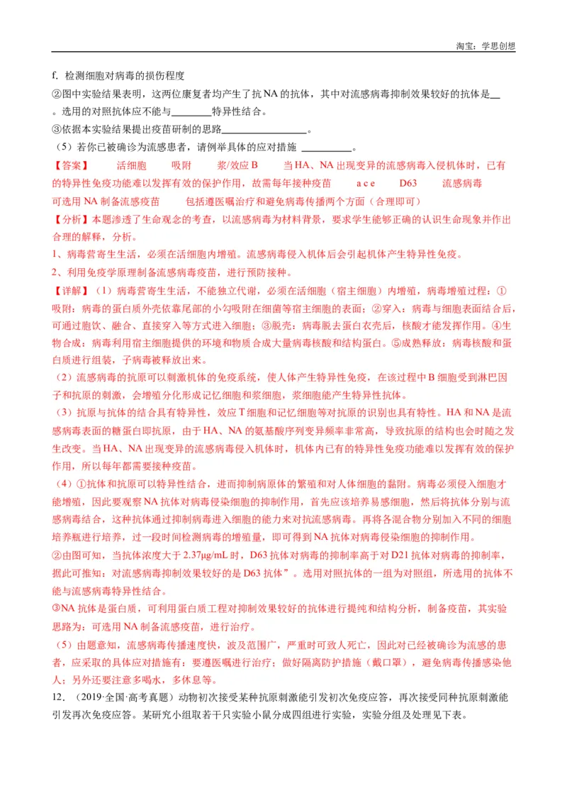 专题20动物生命活动的调节-好题汇编十年（2015-2024）高考生物真题分类汇编（全国通用）（解析版）_生物真题汇总_十年（2014-2024）高考生物真题分项汇编（全国通用）