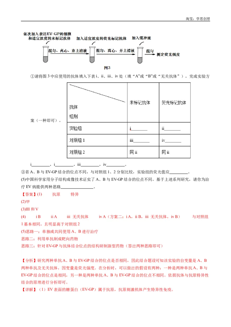 专题20动物生命活动的调节-好题汇编十年（2015-2024）高考生物真题分类汇编（全国通用）（解析版）_生物真题汇总_十年（2014-2024）高考生物真题分项汇编（全国通用）